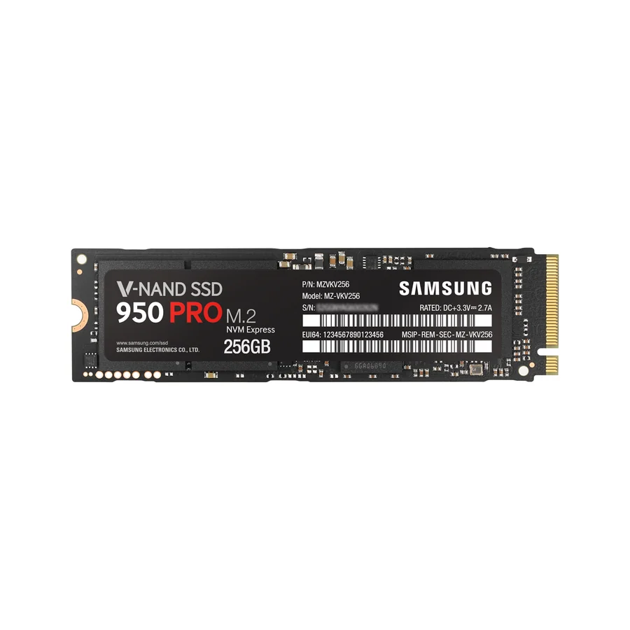 Samsung 256GB M.2 NVMe SSD