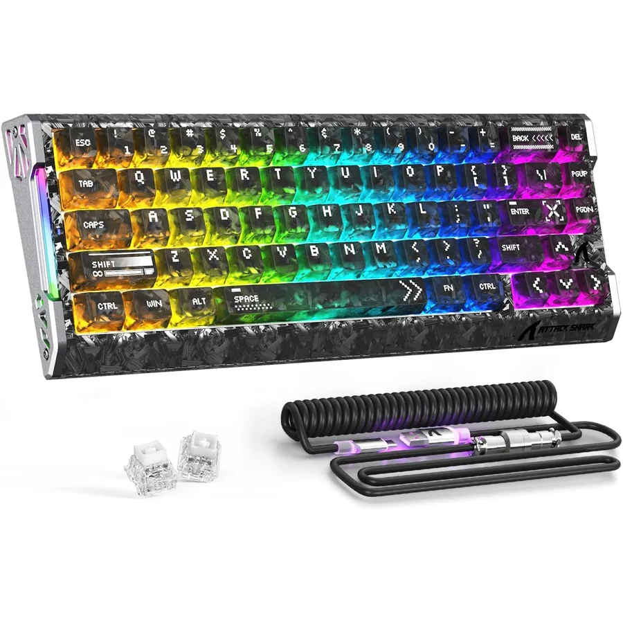 Attack Shark R68 HE 65% Magnetic Switch Keyboard