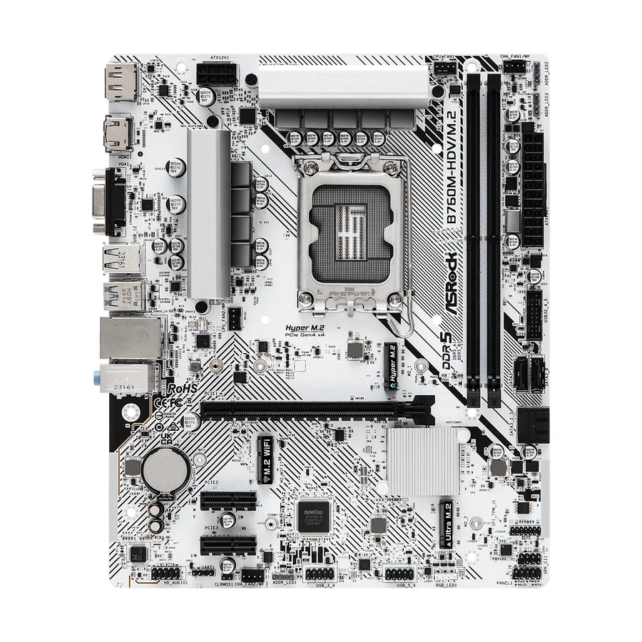 ASRock B760M-HDV/M.2 D5